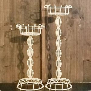 *Metal Candle Holder Stands.